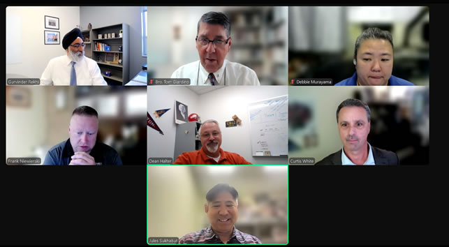 Affinity group meeting online